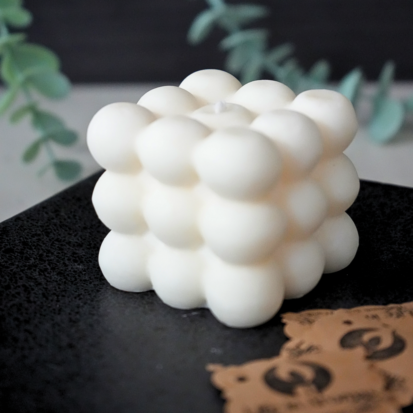 Bubble Cube Candle