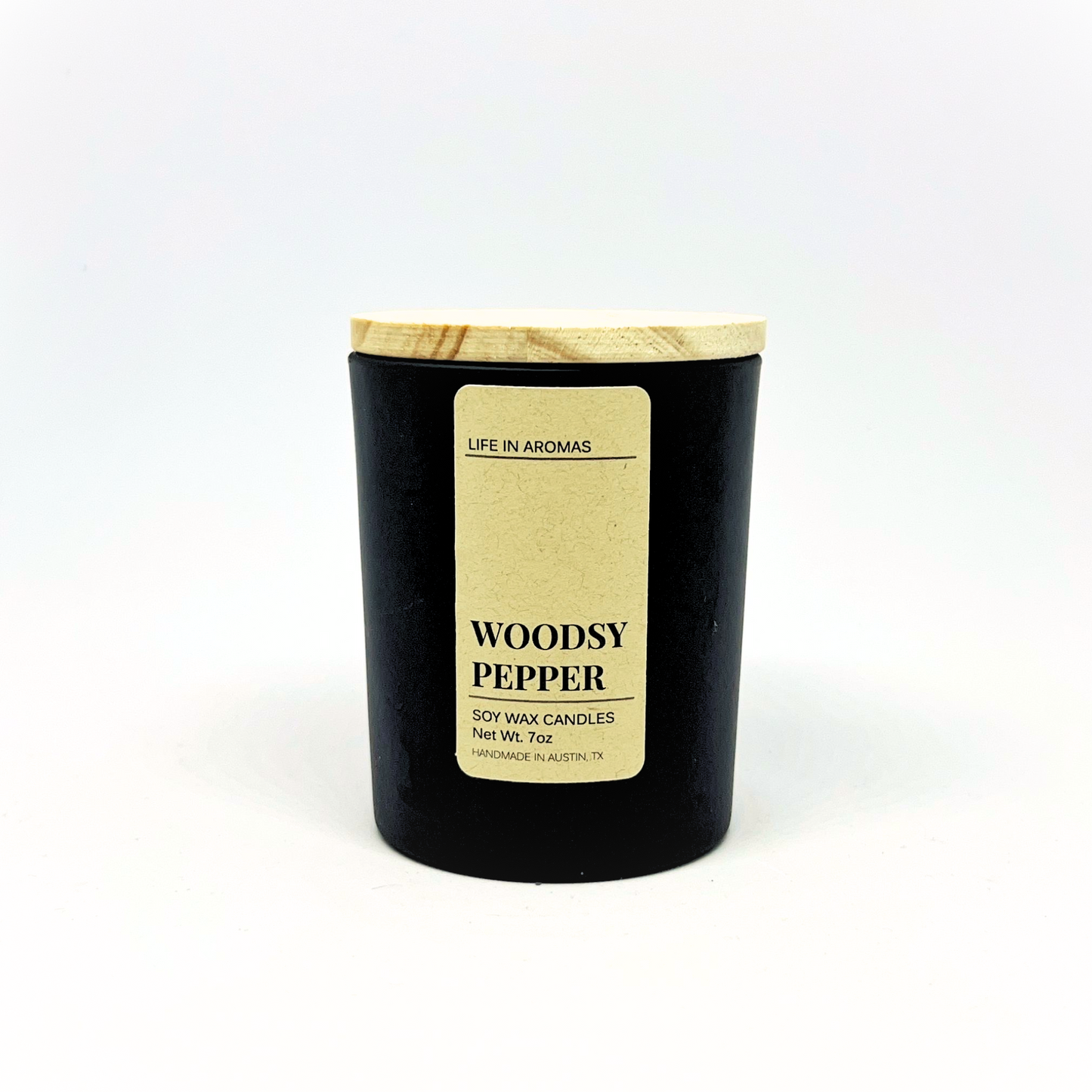 Woodsy Pepper Candle 7 oz