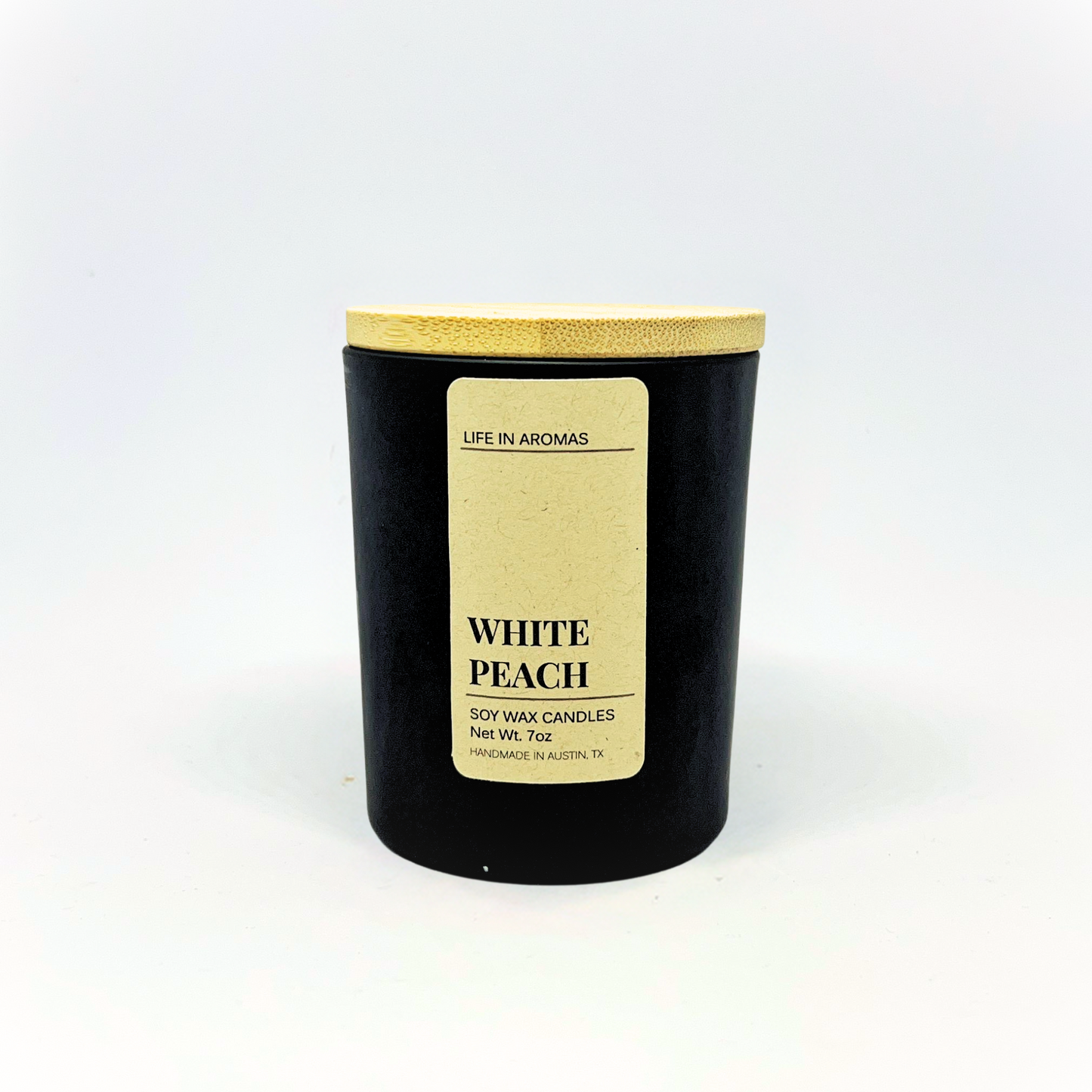 White Peach Candle 7 oz